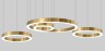 Люстра Light Ring Horizontal D80 Золото