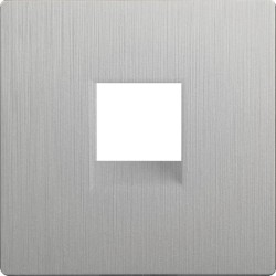 Клавиша Werkel WL09-RJ-11-CP серебряный рифленый