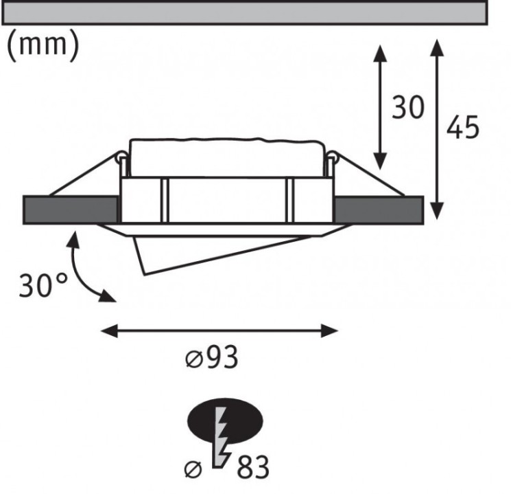 Влагозащищенный светильник Paulmann 93686