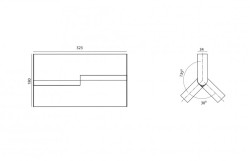 Накладной светильник Donolux DL18786/12C Black
