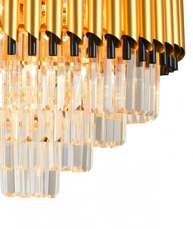 Подвесная люстра Natali Kovaltseva DARIAN 76017/10C GOLD