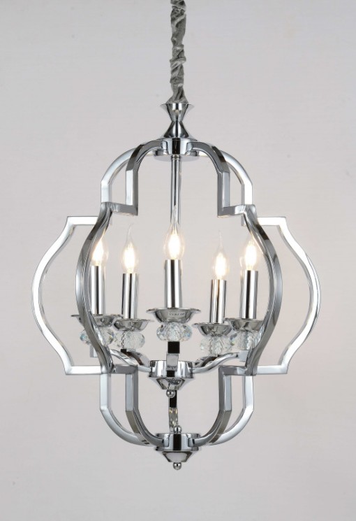 Подвесная люстра Lumina Deco LDP 17078-5 CHR