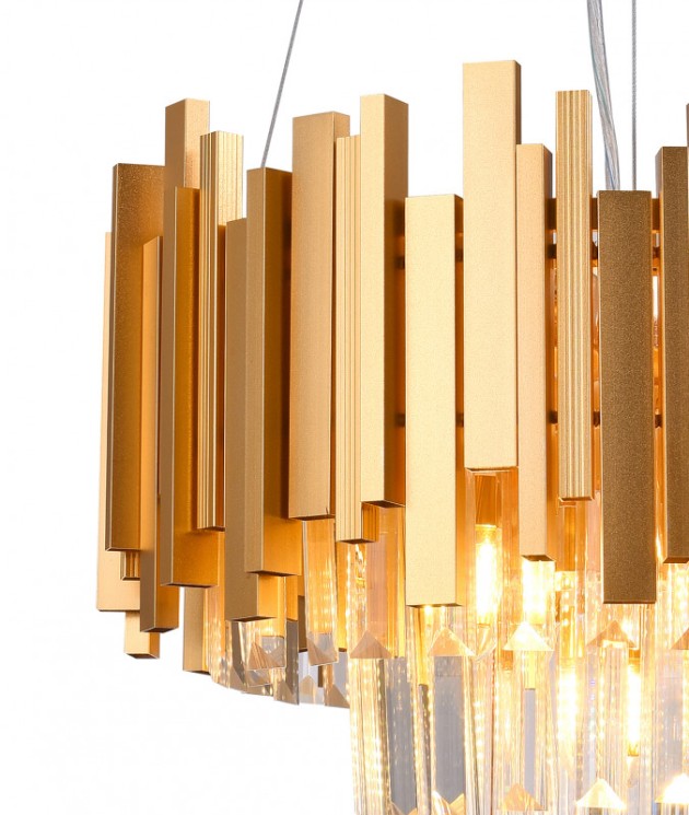 Подвесная люстра Natali Kovaltseva BELLEZZA 81427/4C GOLD