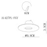 Встраиваемый светильник Arte Lamp Uovo A1427PL-1GY