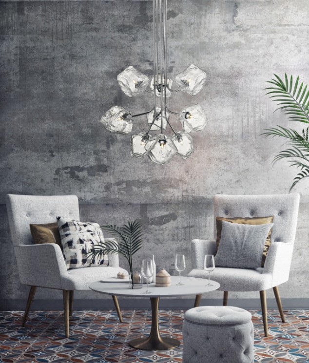 Подвесная люстра SYNEIL 1106-9PL