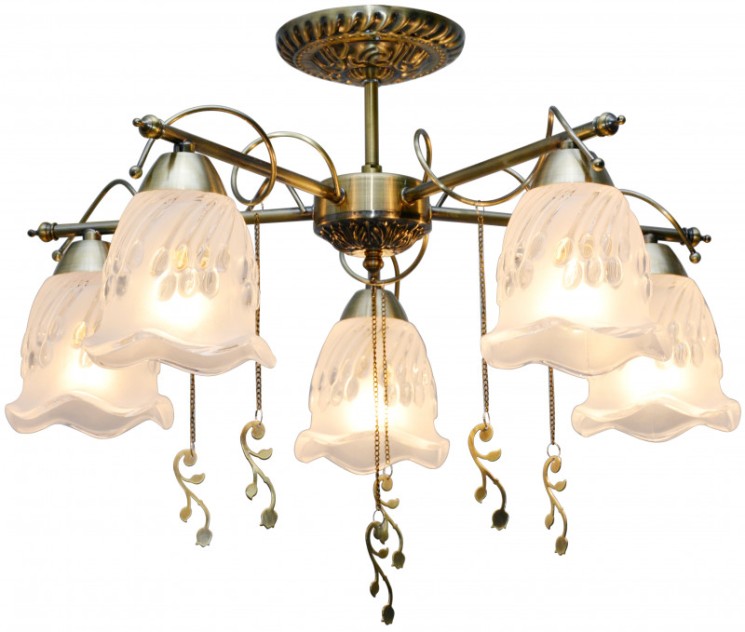 Люстра на штанге TOPLIGHT TL1195X-05AB