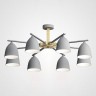 Потолочная люстра NOA 3 Gray by ImperiumLoft