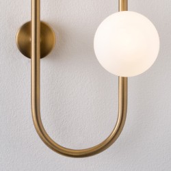 Настенное бра HOOP WALL H77 Gold