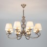 Подвесная люстра Eurosvet Tessa 60089/8 античная бронза