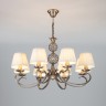 Подвесная люстра Eurosvet Tessa 60089/8 античная бронза