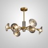 Потолочная люстра JANICA L6 Brass