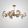 Потолочная люстра JANICA L6 Brass