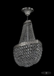 Люстра на штанге Bohemia Ivele Crystal 19283/H1/55IV Ni