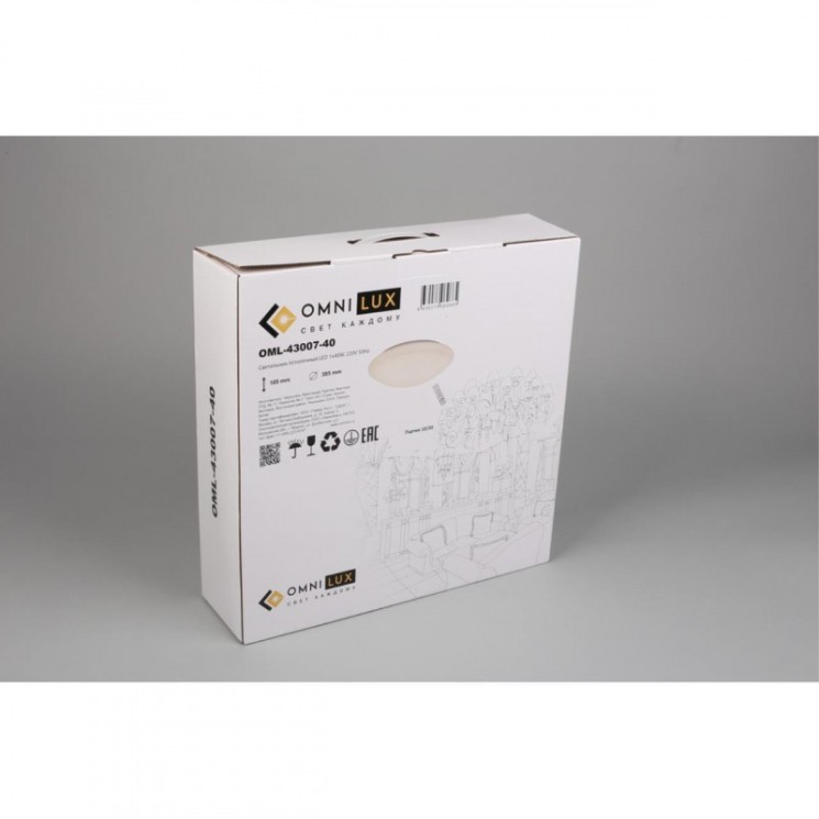 Накладная люстра Omnilux OML-43007-40
