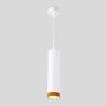 Подвесной светильник Eurosvet Tony 50164/1 LED белый/золото