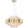 Подвесная люстра Natali Kovaltseva RIVERA 81443/8C GOLD