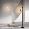 Торшер ABELINA FL Black White