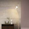 Торшер ABELINA FL Black White