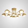 Потолочная люстра FABIANA L6 Brass