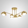 Потолочная люстра FABIANA L6 Brass