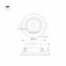 Светильник Downlight Arlight 032311