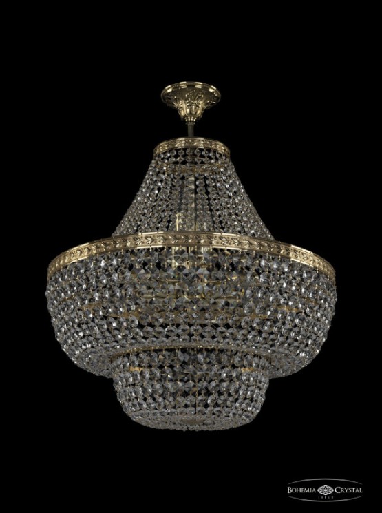 Люстра на штанге Bohemia Ivele Crystal 19101/H1/55IV G