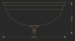 Накладной светильник Kutek DEC-PLM-3(P)470