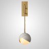 Настенный светильник FLORIS WALL B Bronze White