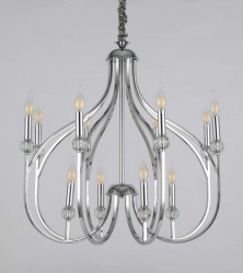 Подвесная люстра Lumina Deco LDP 1250-12 CHR