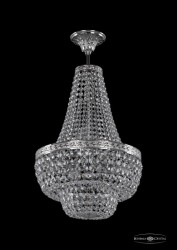 Люстра на штанге Bohemia Ivele Crystal 19101/H2/35IV Ni