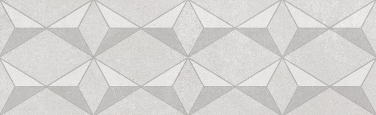 Корредо Бордюр серый светлый матовый HGD\A584\6437 25x7,7