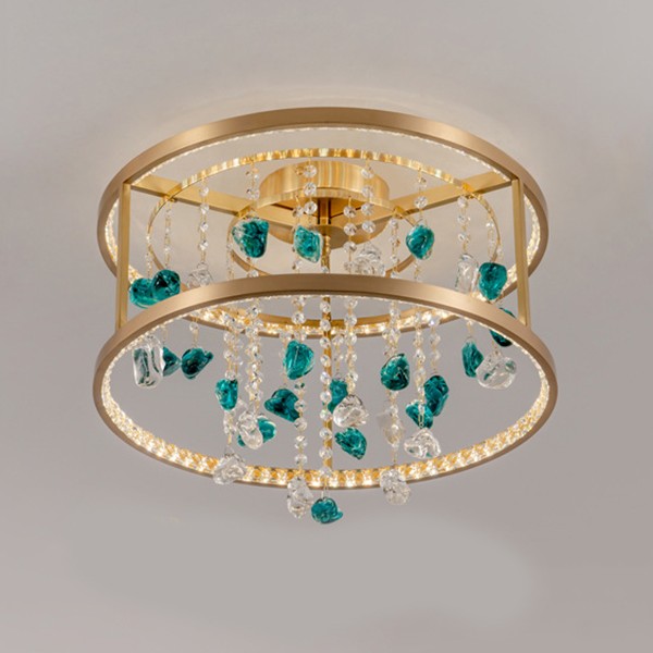 Потолочная люстра PANDORA D30 Turquoise