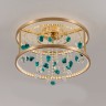 Потолочная люстра PANDORA D30 Turquoise