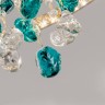 Потолочная люстра PANDORA D30 Turquoise