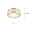 Точечный светильник MEUD D8 Black Brass 3W