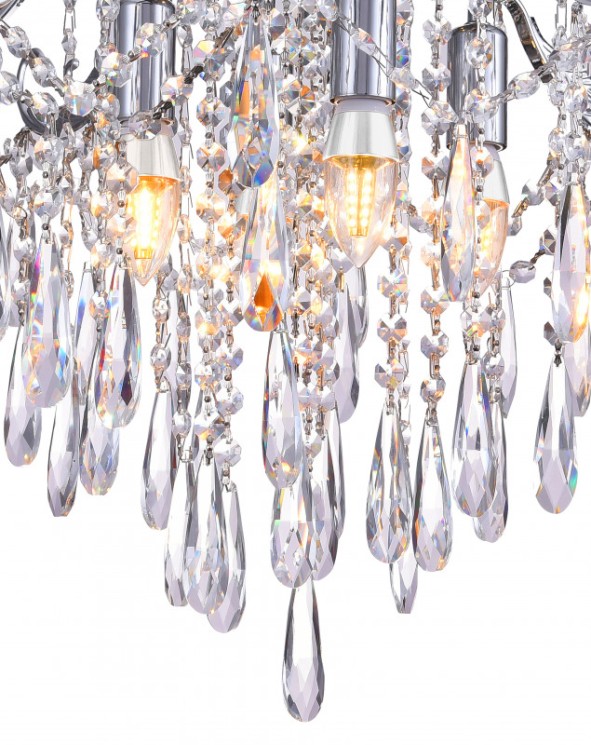 Накладная люстра Natali Kovaltseva GIOCONDA 81431/4C CHROME