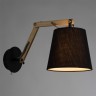 Бра, Поворотный Arte Lamp Pinocchio A5700AP-1BK