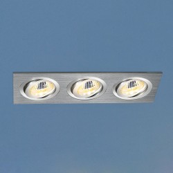 Встраиваемый светильник Elektrostandard 1011/3 CH (хром)