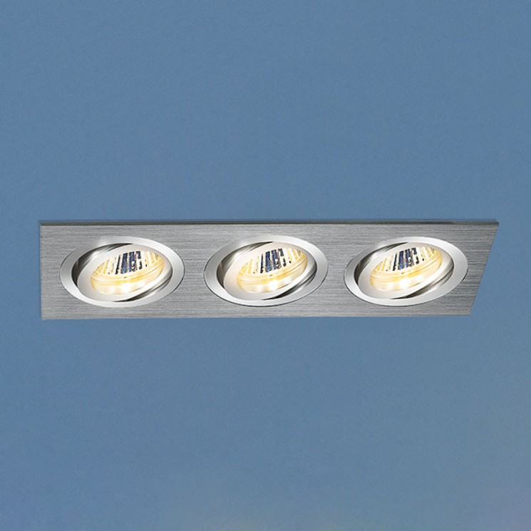 Встраиваемый светильник Elektrostandard 1011/3 CH (хром)