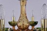 Подвесная люстра Bohemia Ivele Crystal 1308/12+6/360/2d G Am/Amber-Green/H-1J