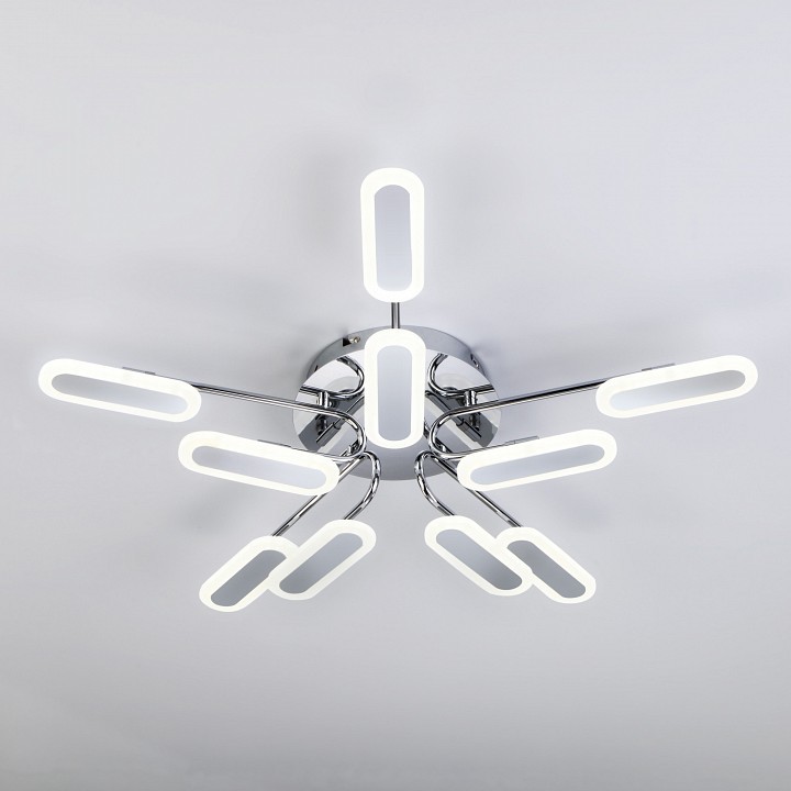 Люстра на штанге Eurosvet 90148 90148/10 хром 88W