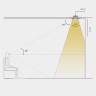 Точечный светильник CUP L8 Brass 4000К