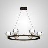 Подвесная люстра ILIANA CH D60 Brass Black