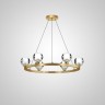 Подвесная люстра ILIANA CH D60 Brass Black