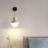 Настенный светильник POMPON WALL Grey Blue