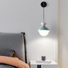 Настенный светильник POMPON WALL Grey Blue