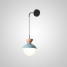 Настенный светильник POMPON WALL Grey Blue