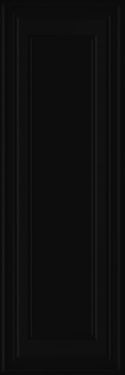 Синтра 2 панель черный матовый обрезной 14052R 40х120