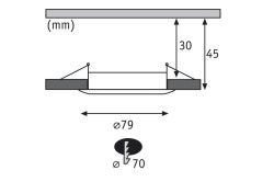 Влагозащищенный светильник Paulmann 92828