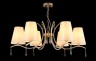 Подвесная люстра Crystal Lux RENATA SP6 GOLD
